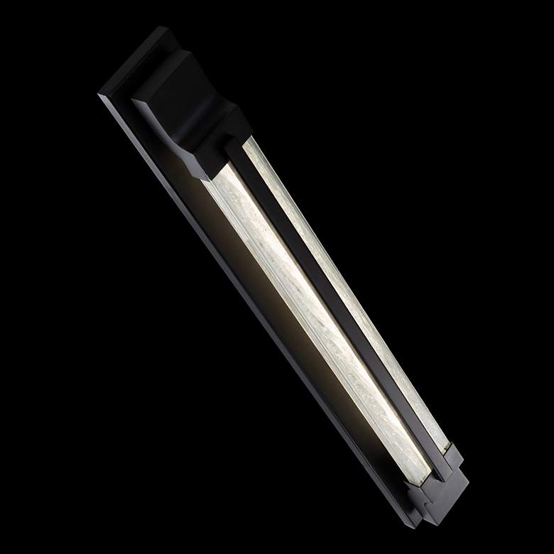 Image 2 Aberdeen 3.5"H x 38"W 1-Light Linear Bath Bar in Black more views