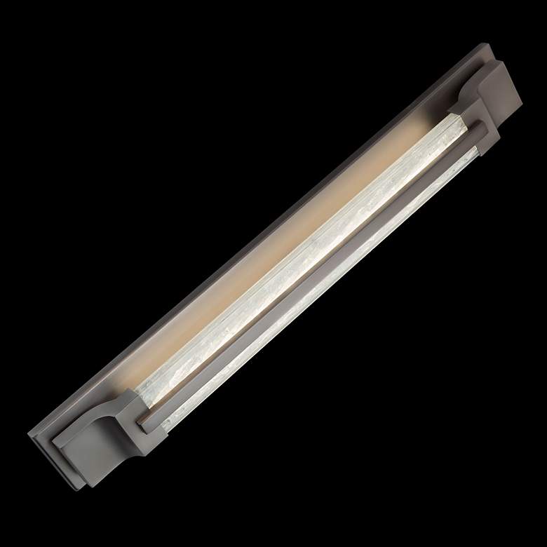 Image 3 Aberdeen 3.5"H x 38"W 1-Light Linear Bath Bar in Brushed Nickel more views