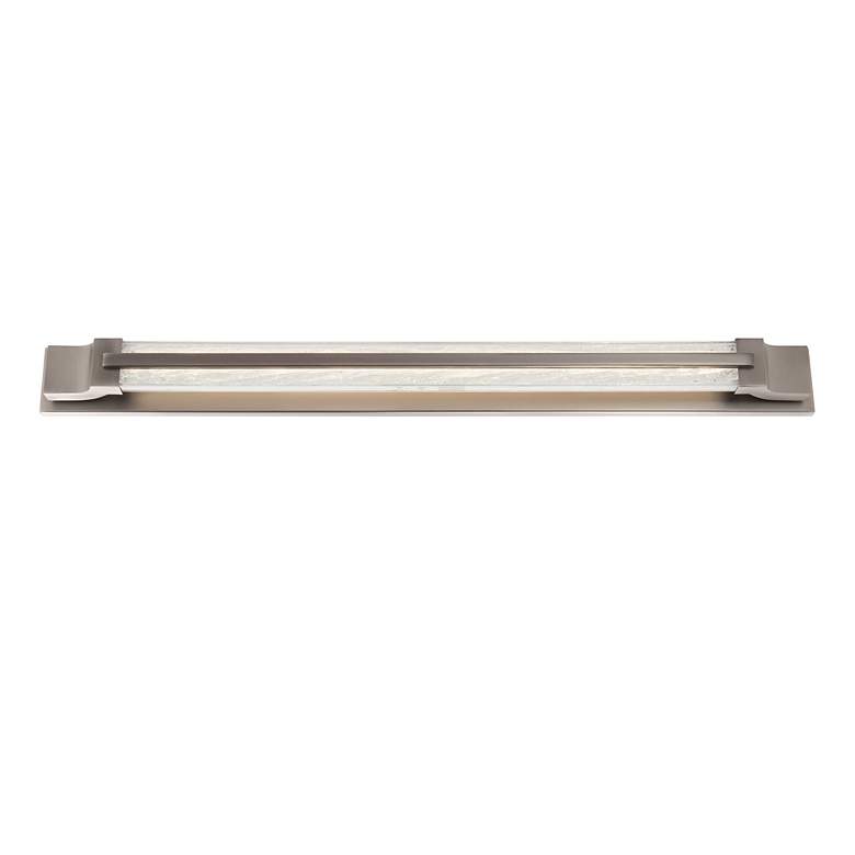 Image 4 Aberdeen 3.5"H x 38"W 1-Light Linear Bath Bar in Brushed Nickel more views