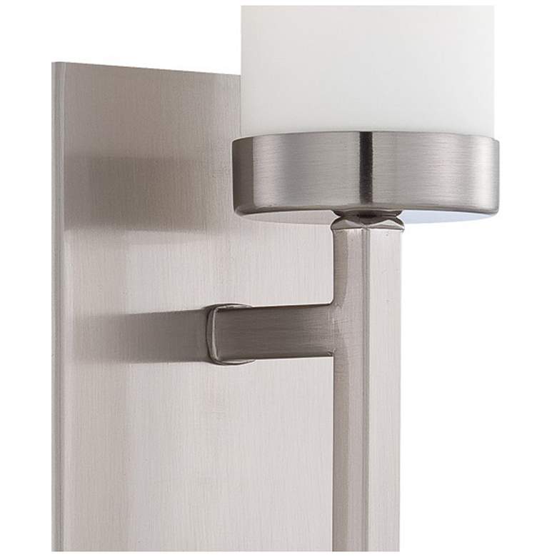 Image 3 Abernathy 15 1/4" High Brushed Nickel ADA Wall Sconce more views