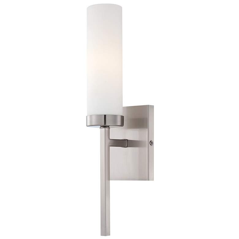 Image 4 Abernathy 15 1/4" High Brushed Nickel ADA Wall Sconce more views