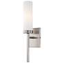 4_Abernathy 15 1/4" High Brushed Nickel ADA Wall Sconce more views