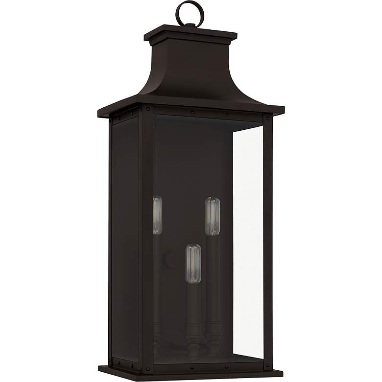 Image 3 Abernathy 22 1/2" High Old Bronze 3-Light Outdoor Wall Light more views