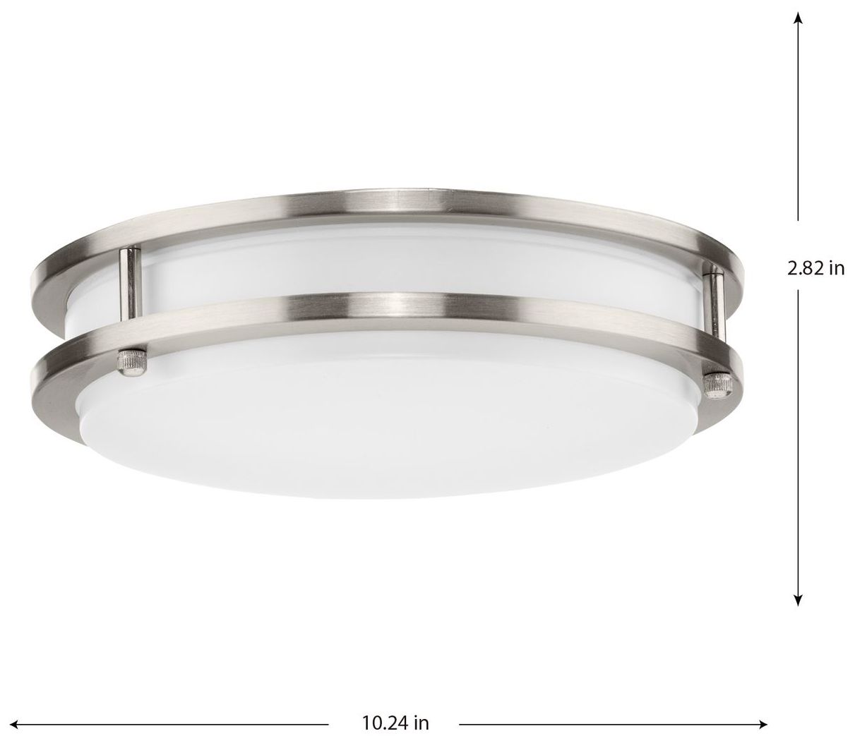 Image 4 Abide Collection 5-CCT Integrated LED 10.24" Small Flush Mount Light more views