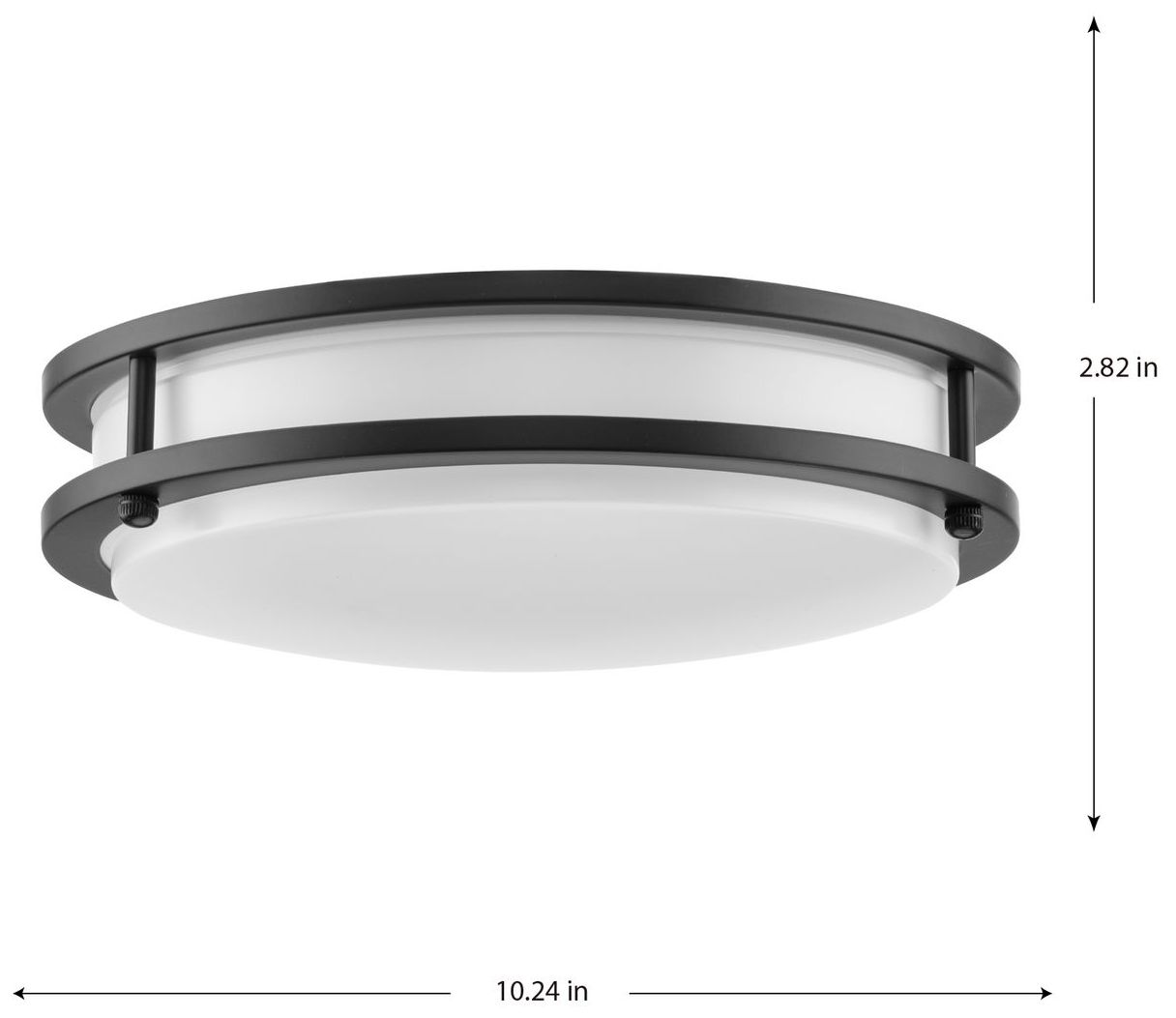 Image 4 Abide Collection 5-CCT Integrated LED 10.24" Small Flush Mount Light more views