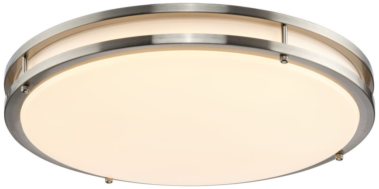 Image 6 Abide Collection 5-CCT Integrated LED 17.7" Large Flush Mount Light more views