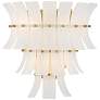 1_Abigail 3 Light Aged Brass Sconce