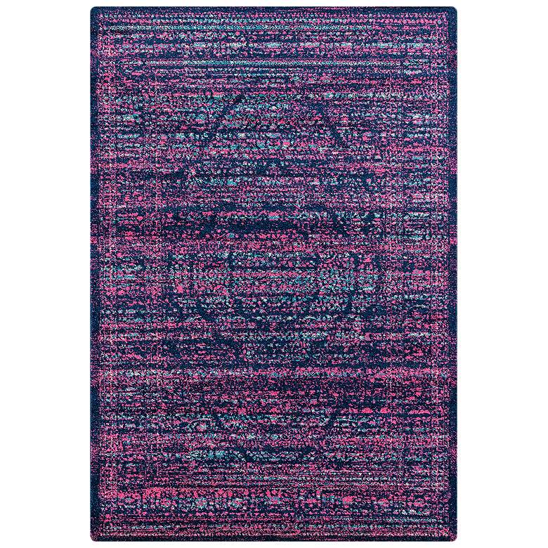 Image 1 Abigail Analia 5'3"x7'2" Midnight Blue Area Rug