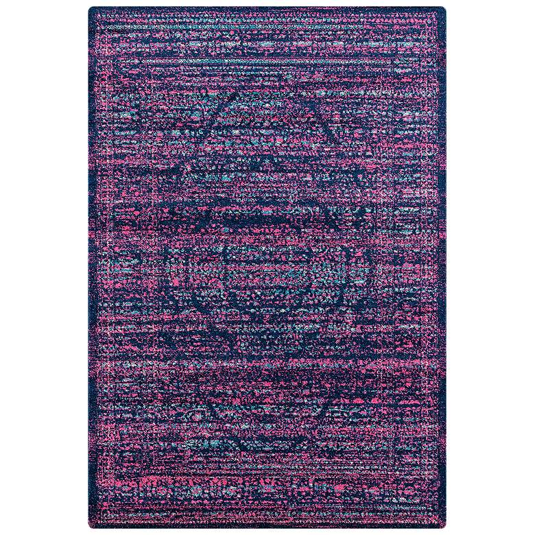 Image 1 Abigail Analia 5&#39;3 inchx7&#39;2 inch Midnight Blue Area Rug