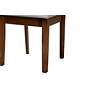 4_Abigail Gray Fabric Walnut Brown Wood Dining Chairs Set of 2 more views