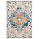 Abigail Mireya Blue Area Rug