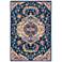 Abigail Ulani Midnight Blue Area Rug