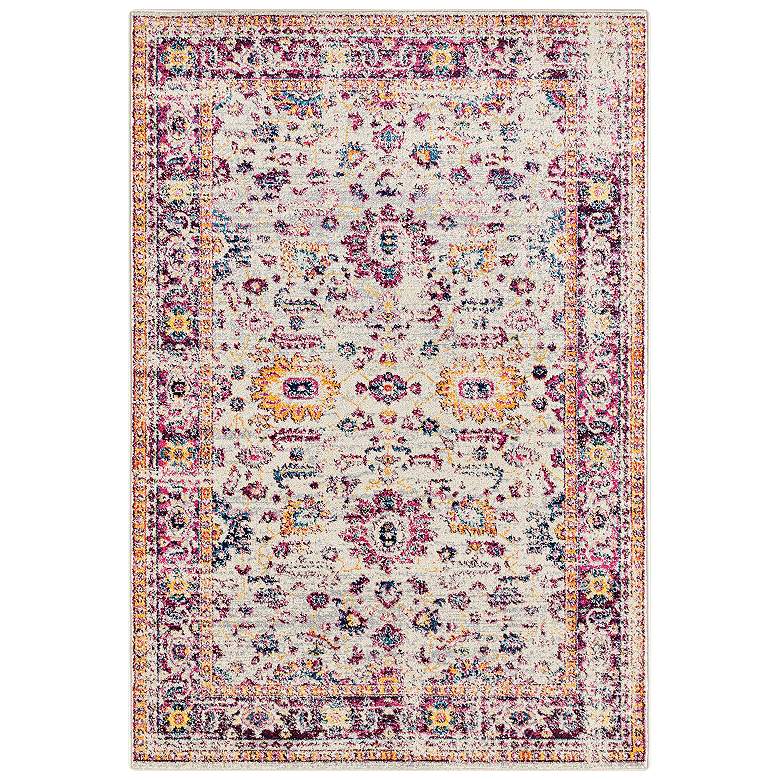 Image 1 Abigail Yanet 5'3"x7'2" Cream Area Rug