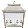 Abingdon 21 1/4" Wide Antique Ivory 4-Light Pendant With Clear Glass