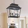 2_Abingdon 21 1/4"W Antique Black Iron 4-Light Lantern Pendant