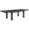Abington Weathered Charcoal Pine Extension Dining Table