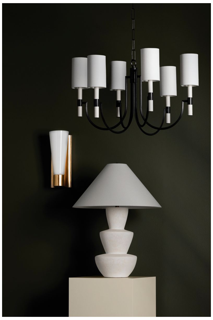 Image 2 Abner 13" High Vintage Gold Leaf Wall Sconce more views