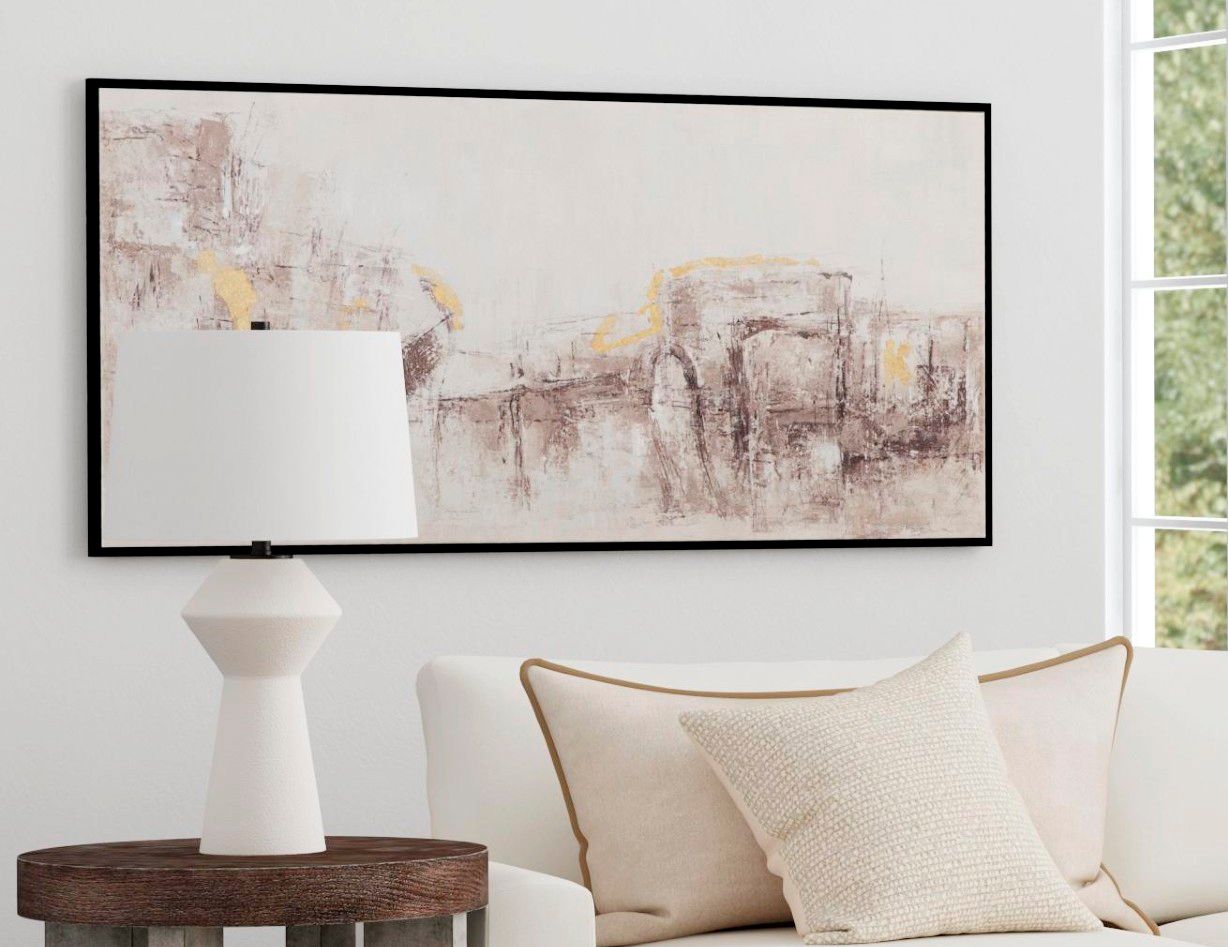 Image 5 About Town 60"L x 30"H Black Framed Canvas more views