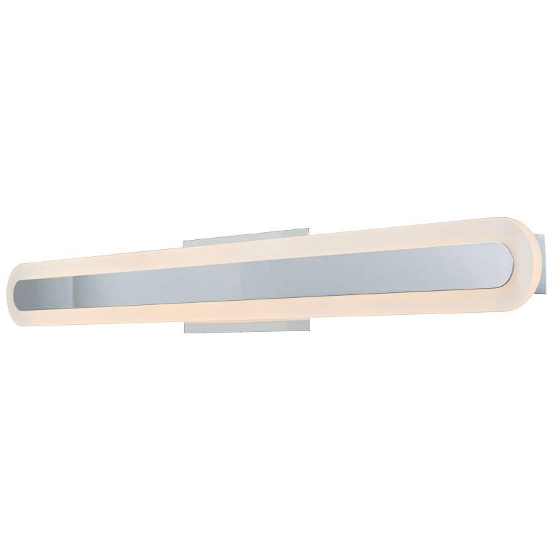 Image 2 Abra 12mm Solid Acrylic Wall Vanity Fixture more views