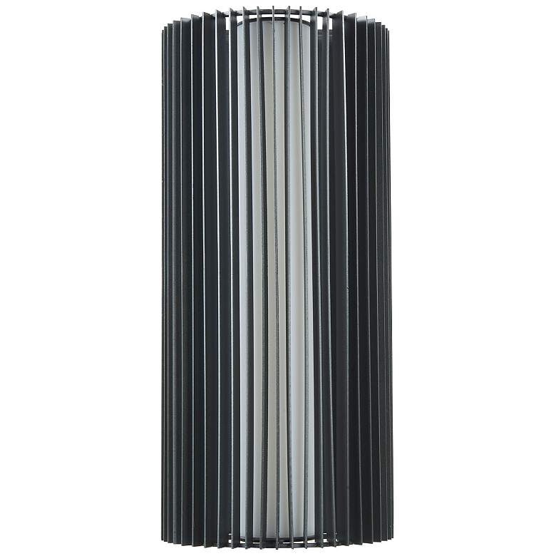Image 4 Abra 3CCT Marine Grade Steel Ribbed Wall Fixture more views