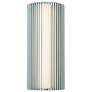 1_Abra 3CCT Marine Grade Steel Ribbed Wall Fixture