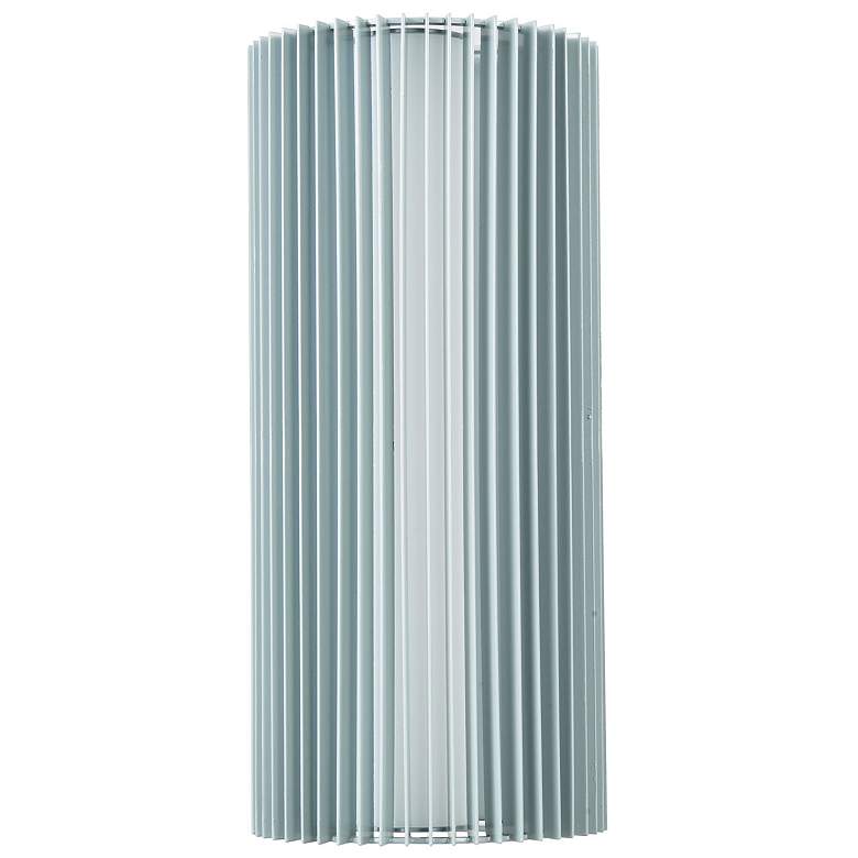 Image 4 Abra 3CCT Marine Grade Steel Ribbed Wall Fixture more views