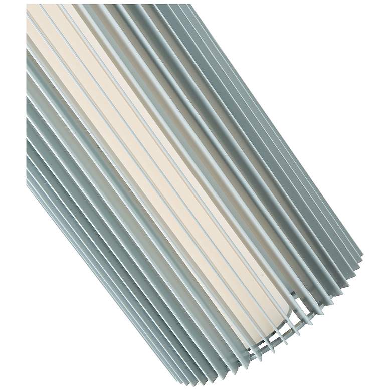 Image 6 Abra 3CCT Marine Grade Steel Ribbed Wall Fixture more views