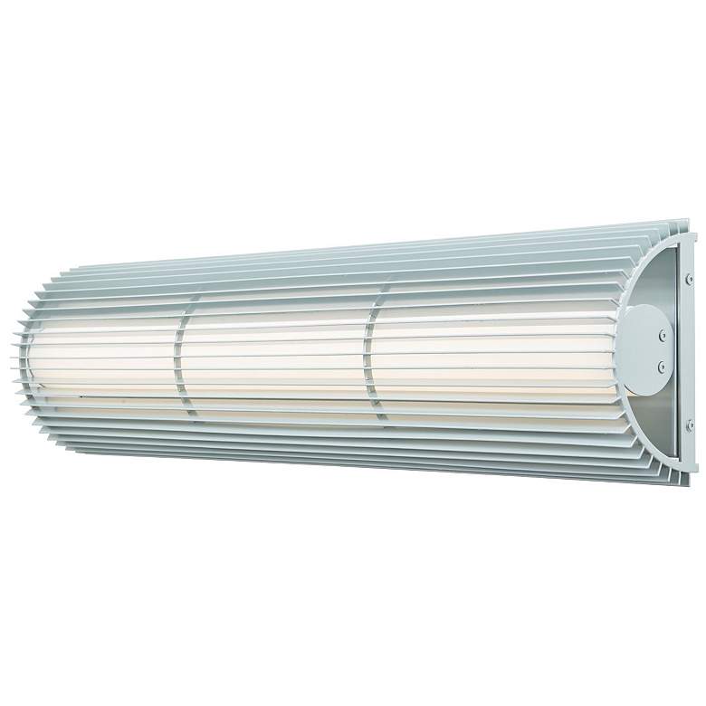 Image 1 Abra 3CCT Marine Grade Steel Ribbed Wall Fixture