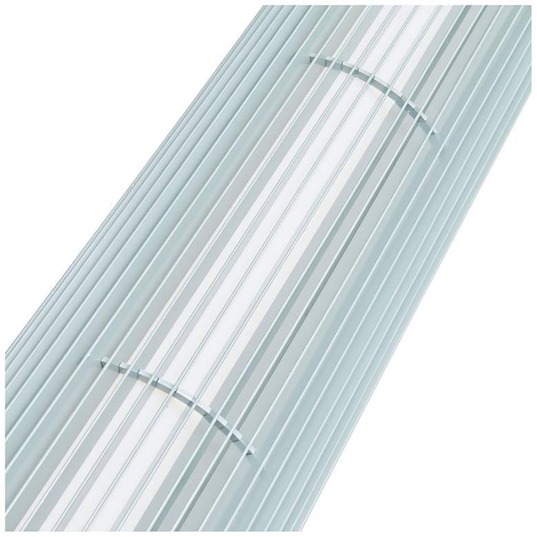 Image 4 Abra 3CCT Marine Grade Steel Ribbed Wall Fixture more views