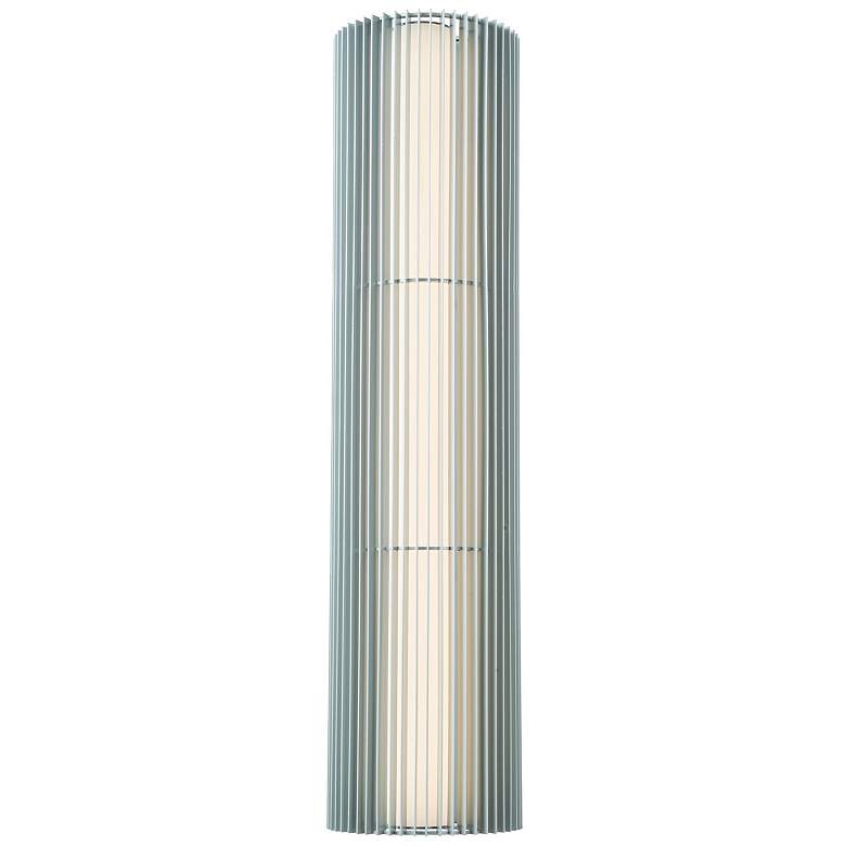 Image 5 Abra 3CCT Marine Grade Steel Ribbed Wall Fixture more views
