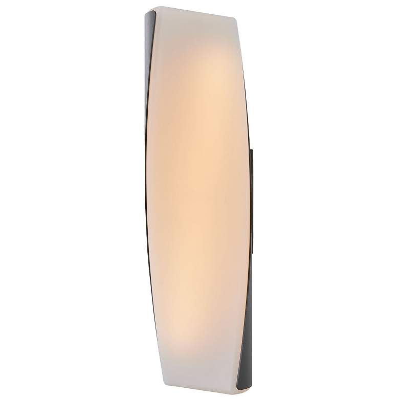 Image 5 Abra 3CCT Twirled Acrylic Wet Location Wall Fixture more views