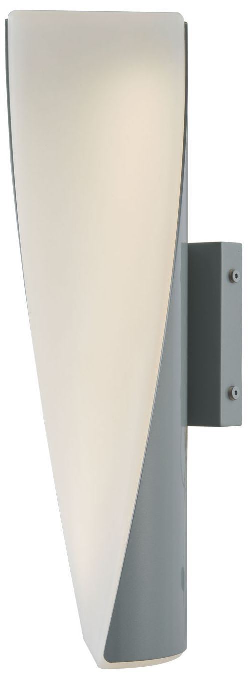 Image 3 Abra 3CCT Twirled Acrylic Wet Location Wall Fixture more views