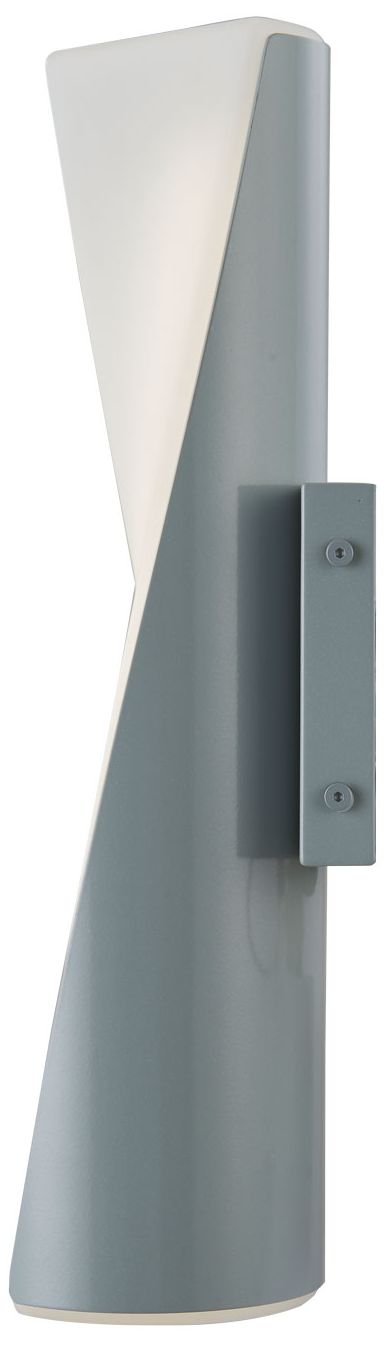 Image 5 Abra 3CCT Twirled Acrylic Wet Location Wall Fixture more views