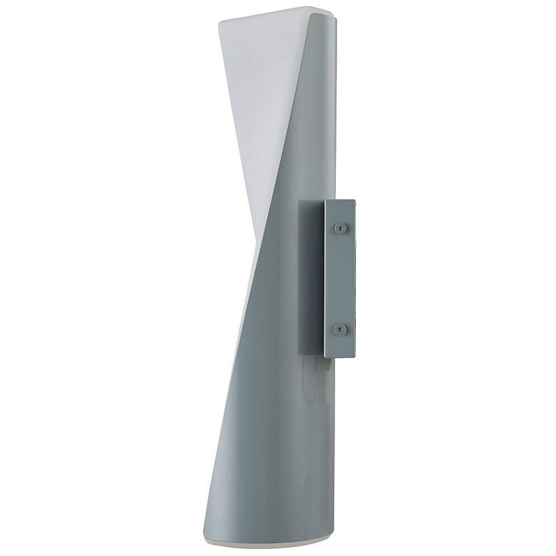 Image 6 Abra 3CCT Twirled Acrylic Wet Location Wall Fixture more views