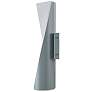 6_Abra 3CCT Twirled Acrylic Wet Location Wall Fixture more views