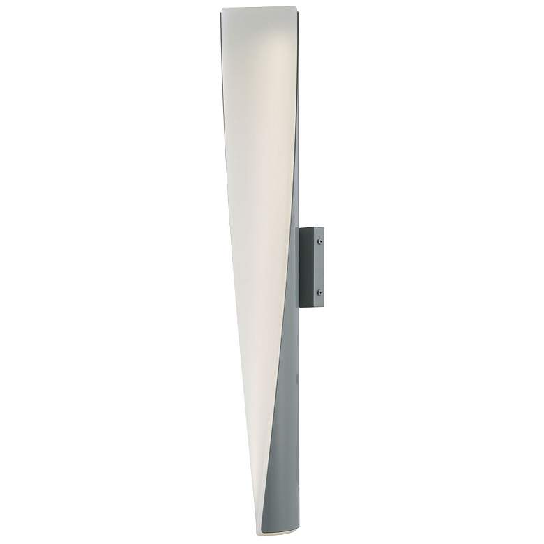 Image 3 Abra 3CCT Twirled Acrylic Wet Location Wall Fixture more views