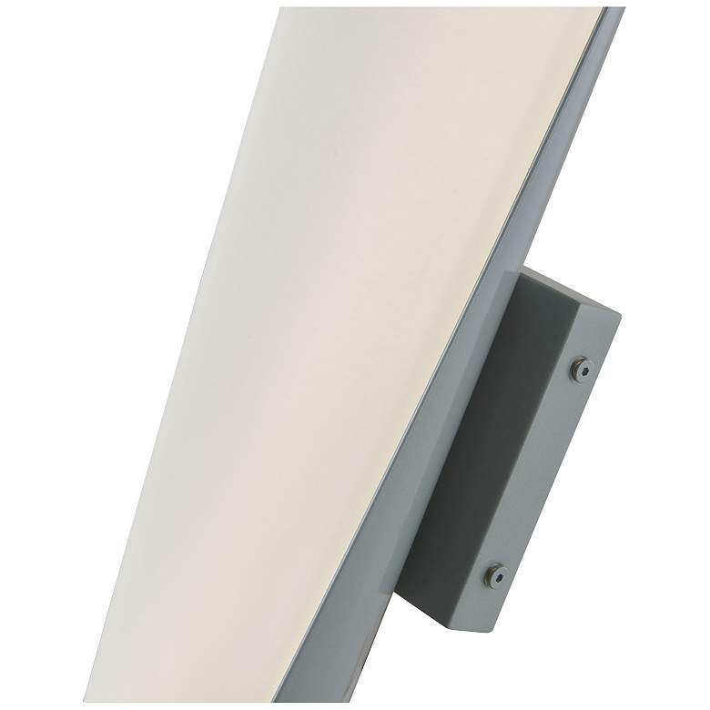 Image 6 Abra 3CCT Twirled Acrylic Wet Location Wall Fixture more views