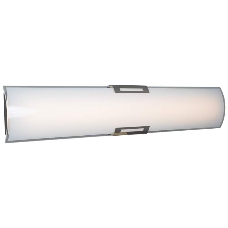 Image 1 ABRA Allure Curved Gass Panel LED Vanity Chrome