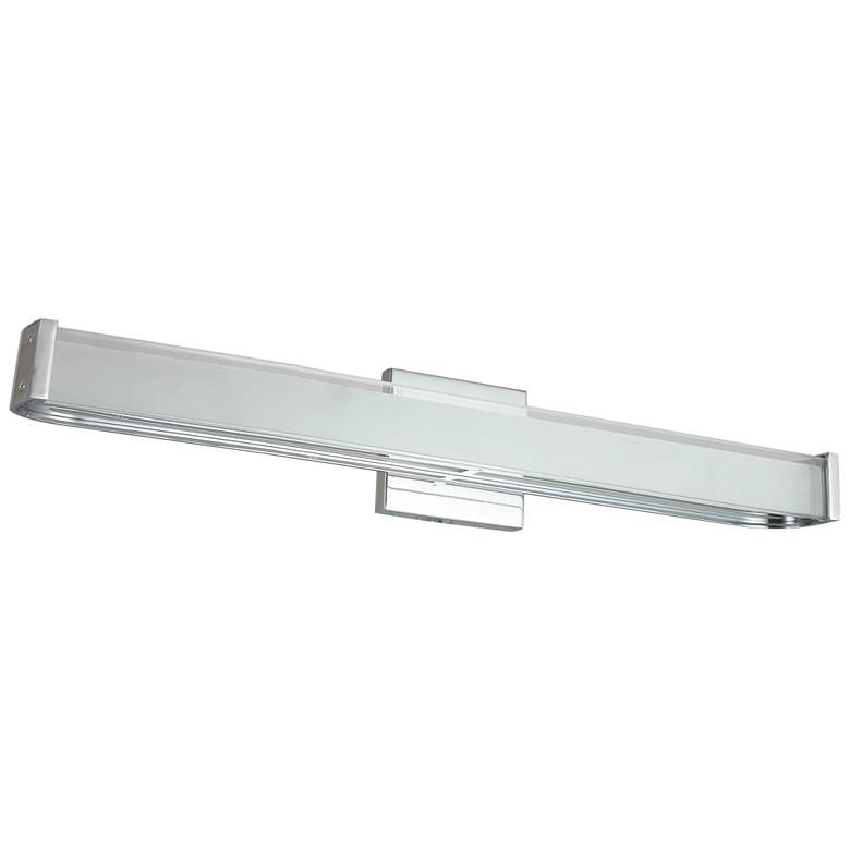 Image 1 ABRA Bend Large Curved Vanity Chrome