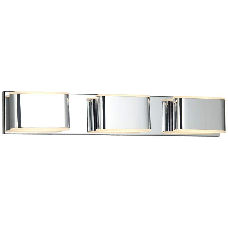 Image 1 ABRA Bianca 3 Light Vanity Fixture Chrome