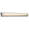Abra Blaze 39 1/2" Wide Brushed Nickel Modern LED Bath Light