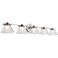 ABRA C1 5 Light Clear Glass C1s Diffuser Nickel