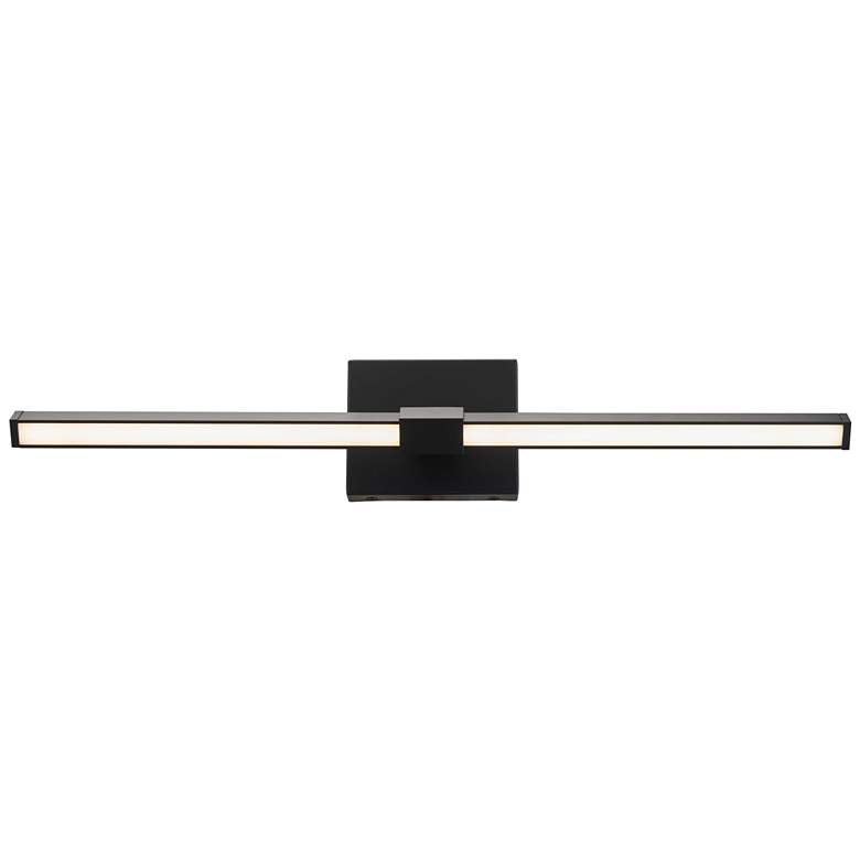 Image 1 ABRA Epee 26" Pivoting Arm Vanity Bar Black