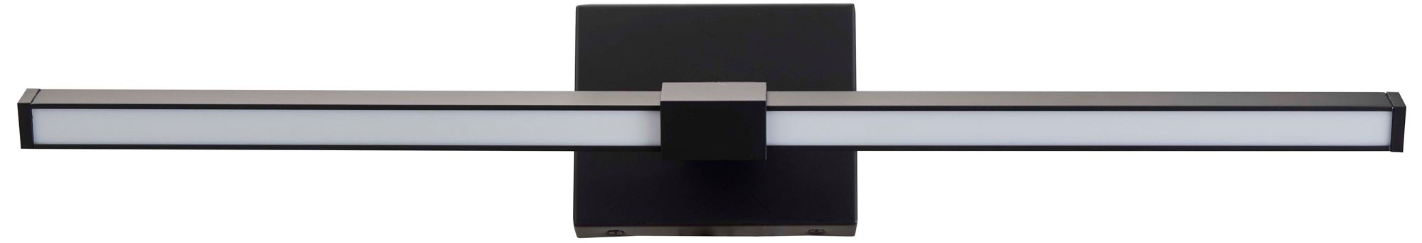 Image 2 ABRA Epee 26" Pivoting Arm Vanity Bar Black more views