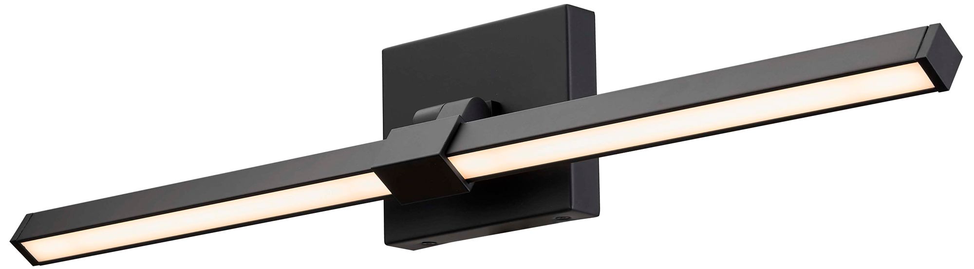Image 4 ABRA Epee 26" Pivoting Arm Vanity Bar Black more views