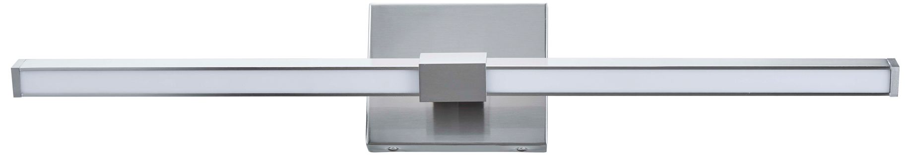 Image 2 ABRA Epee 26" Pivoting Arm Vanity Bar  Nickel more views