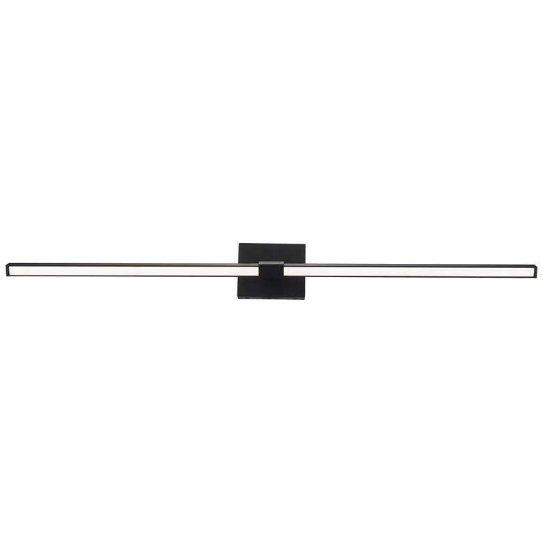 Image 1 ABRA Epee 42" Pivoting Arm Vanity Bar Black