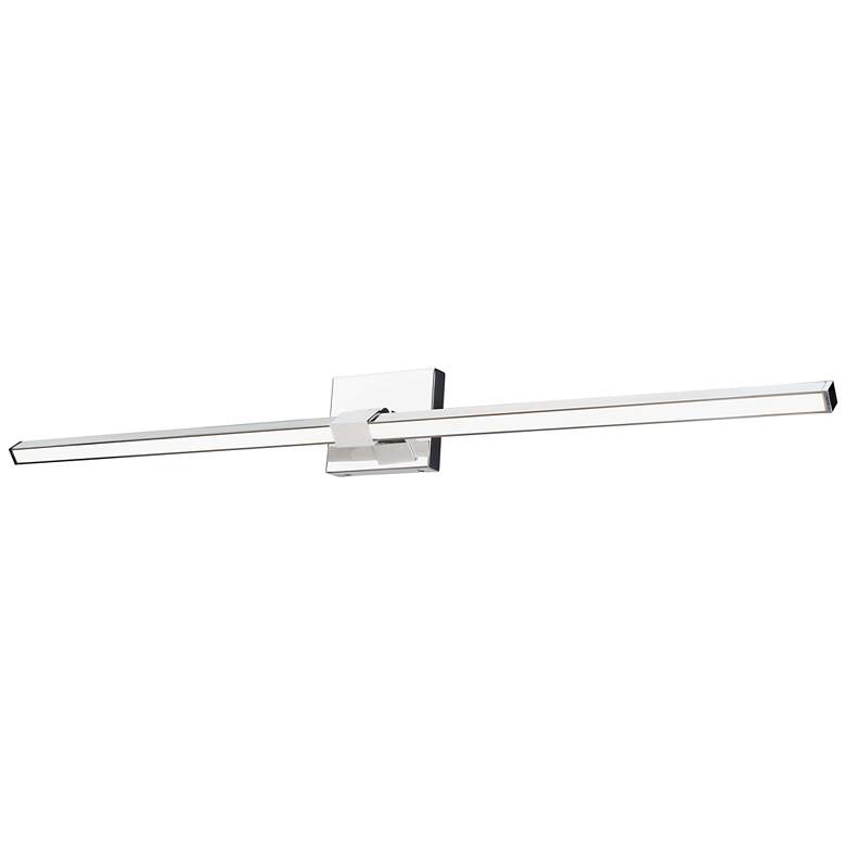 Image 1 ABRA Epee 42" Pivoting Arm Vanity Bar Chrome