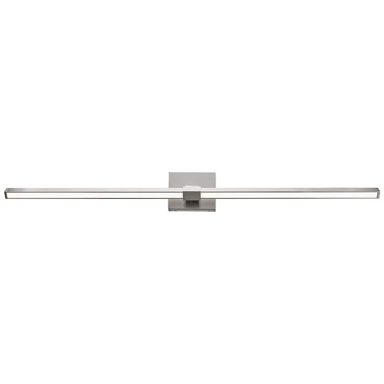 Image 1 ABRA Epee 42" Pivoting Arm Vanity Bar Nickel