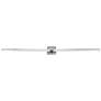 1_ABRA Epee 58" Pivoting Arm Vanity Bar Nickel